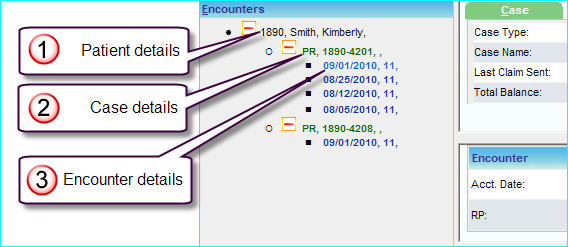 cm_encounter list